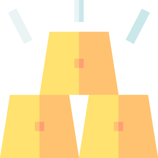Gold bar investment gold gold bar icon Gold bar investment gold gold bar icon