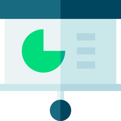 Presentation analysis presentation business and finance icon Presentation analysis presentation business and finance icon
