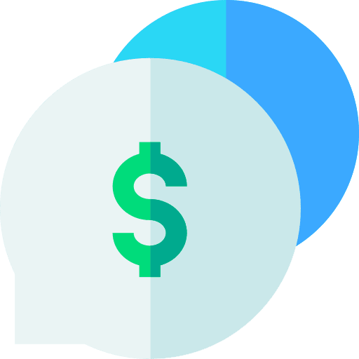 Speech bubble speech bubble conversation money icon Speech bubble speech bubble conversation money icon