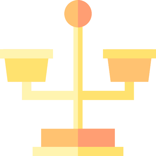 Balance benchmark balance justice scale icon Balance benchmark balance justice scale icon