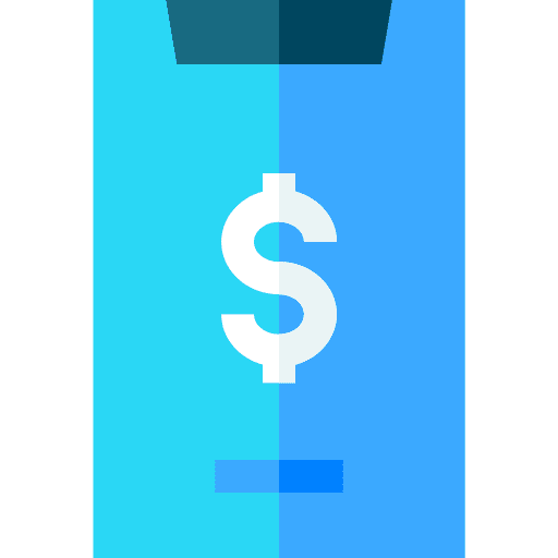 Smartphone mobile currency exchange business and finance icon Smartphone mobile currency exchange business and finance icon