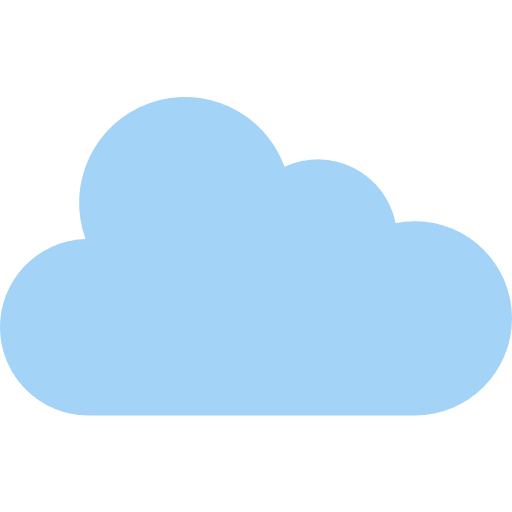 Cloud sky weather cloudy icon