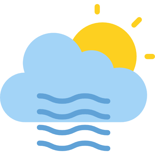 Cloudy clouds and sun meteorology weather icon Cloudy clouds and sun meteorology weather icon