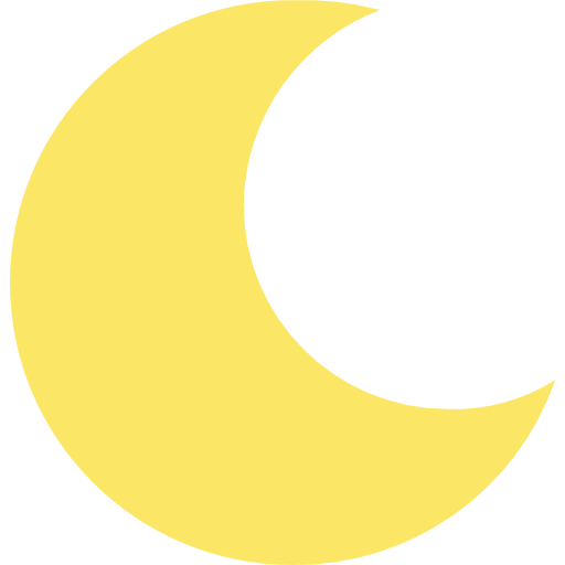 Night meteorology moon phases astronomy icon Night meteorology moon phases astronomy icon
