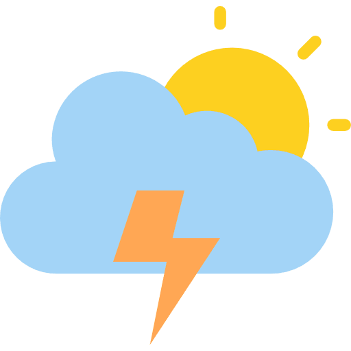 Storm raining meteorology sky icon Storm raining meteorology sky icon