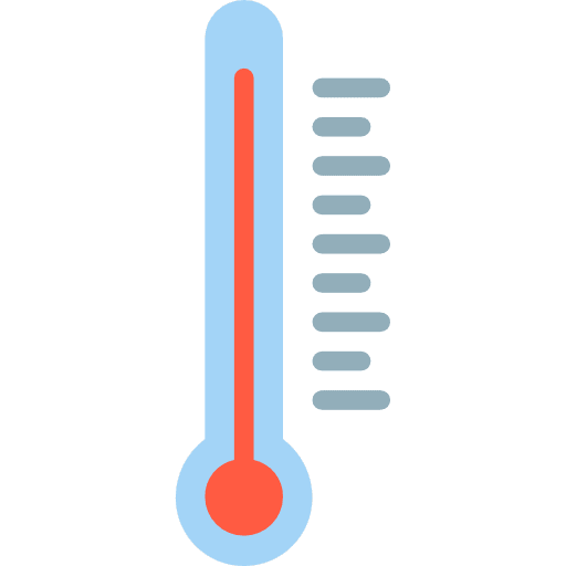 Warm climate forecast hot icon Warm climate forecast hot icon