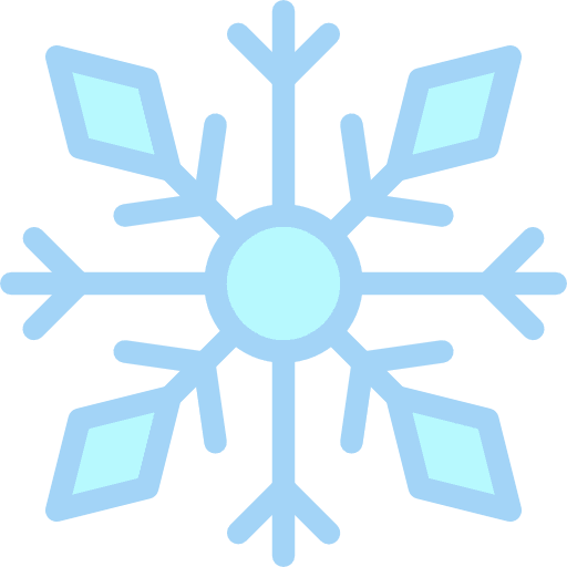 Snowflake cold weather christmas icon Snowflake cold weather christmas icon