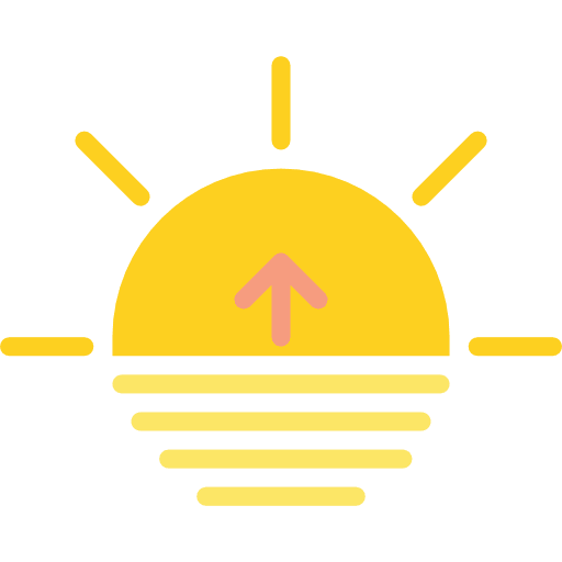 Sunrise sunrise sun evening icon Sunrise sunrise sun evening icon