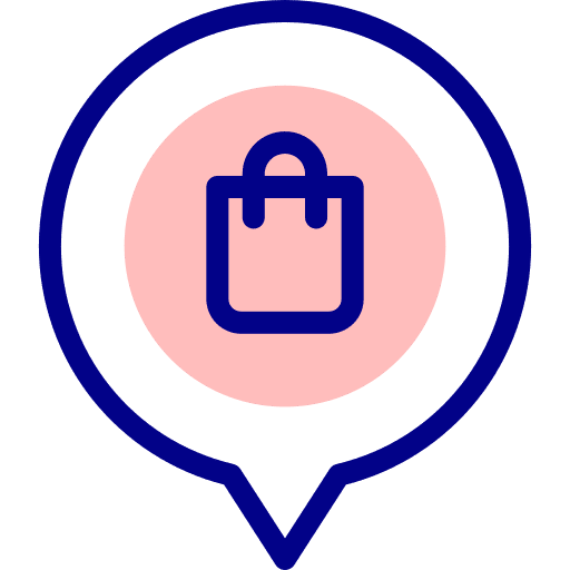 Shopping shopping bag shopping location icon Shopping shopping bag shopping location icon