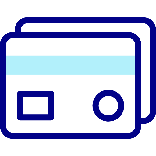 Credit card banking debit card commerce and shopping icon Credit card banking debit card commerce and shopping icon