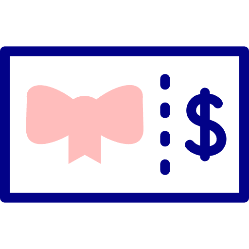 Gift card shopping offer commerce and shopping icon Gift card shopping offer commerce and shopping icon