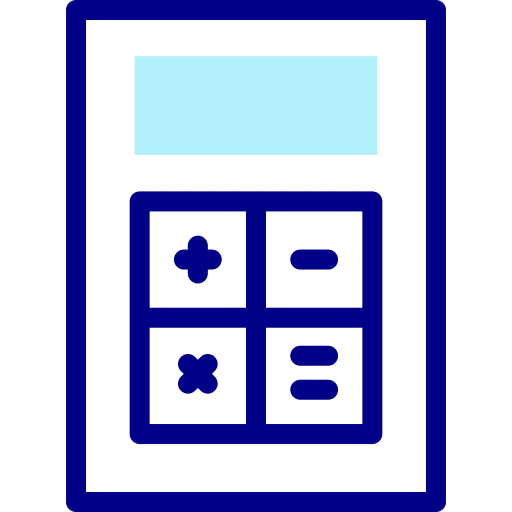 Calculator calculator business and finance tool icon Calculator calculator business and finance tool icon