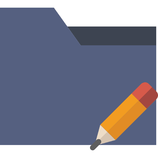 Folder data storage folder file storage icon