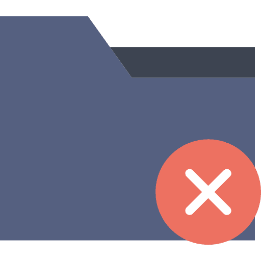 Folder interface storage data storage icon