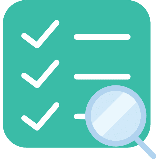 List interface list tasks icon