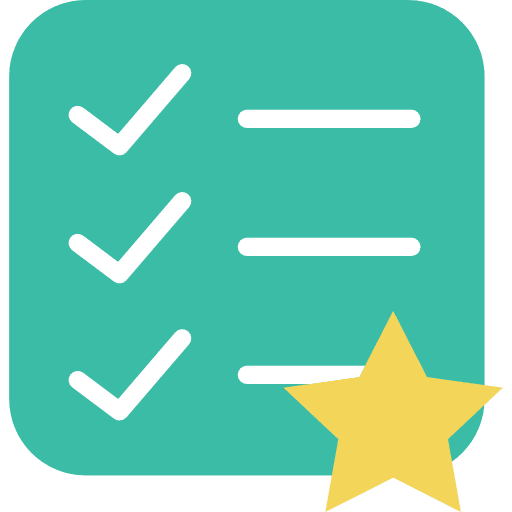 List interface list tick icon