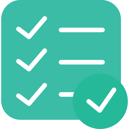 List tick interface tasks icon