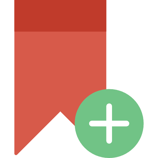 Bookmark badge insignia interface icon