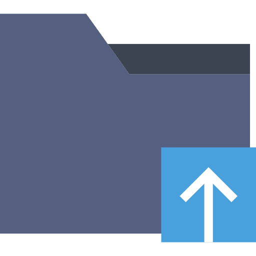 Folder data storage office material interface icon
