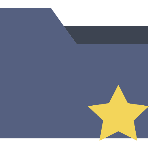 Folder data storage office material storage icon