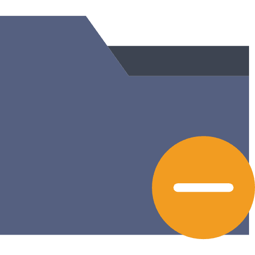 Folder interface file storage folder icon