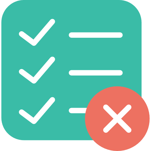 List tick checking interface icon