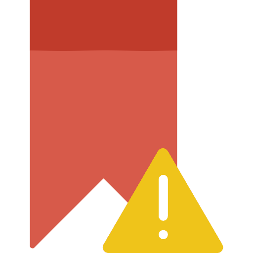 Bookmark interface shapes badge icon