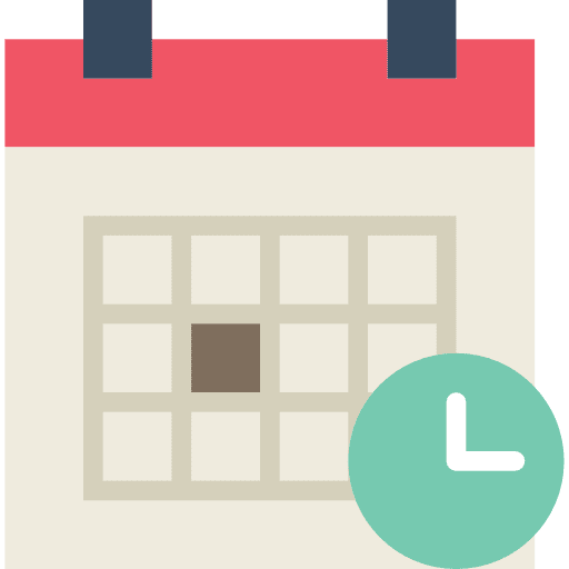 Calendar follow up data picker date icon