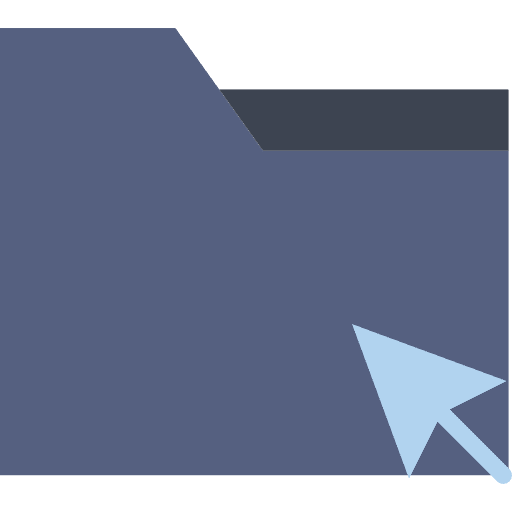 Folder file storage data storage folder icon