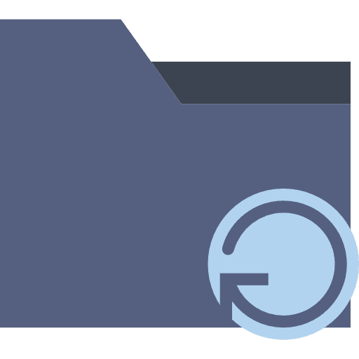 Folder office material file storage storage icon