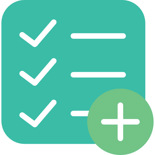 List list task tick icon
