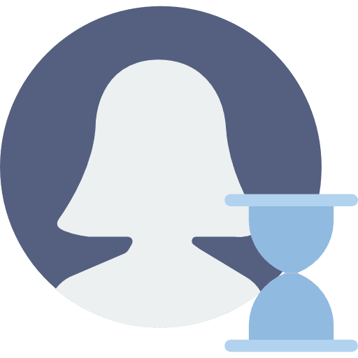 User avatar social network profile icon