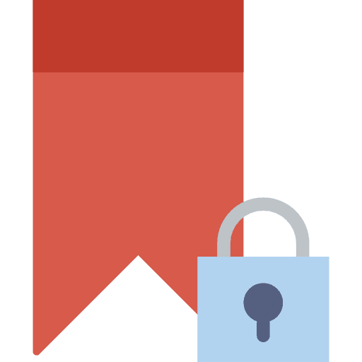 Bookmark badge insignia interface icon