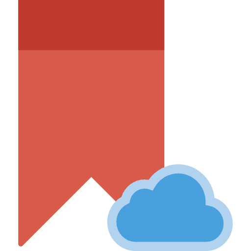 Bookmark interface badge shapes icon