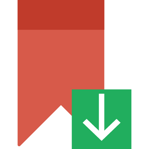 Bookmark interface insignia badge icon