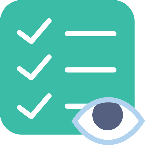 List interface tick foursquare check in icon