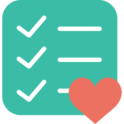 List tasks list checking icon