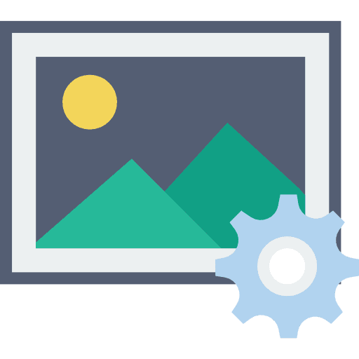 Image landscape photography interface icon