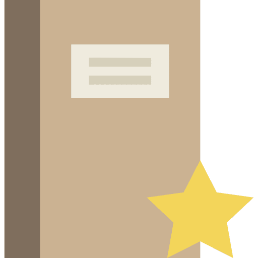 Notebook bookmark interface notebook icon