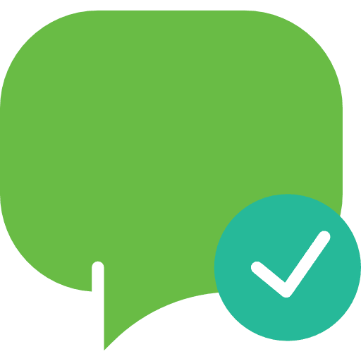 Speech bubble chat speech balloon message icon