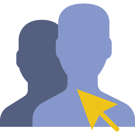 User user interface social media icon