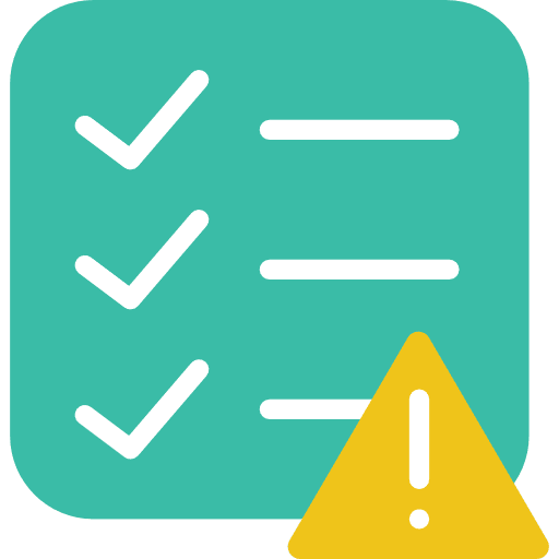 List criteria checking check list icon