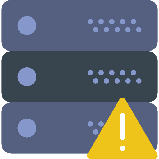 Server technology files network icon
