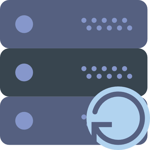 Server network server interface icon