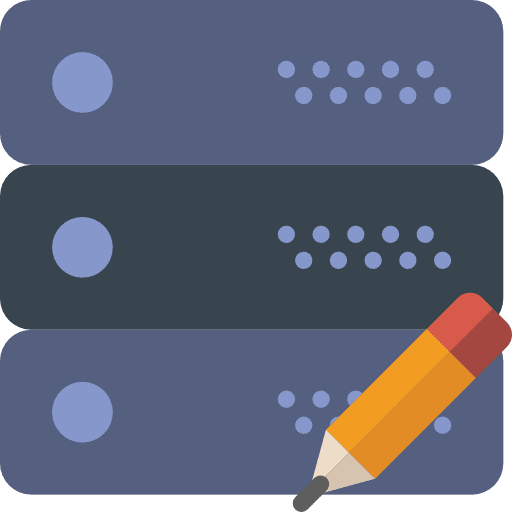 Server server technology multimedia icon