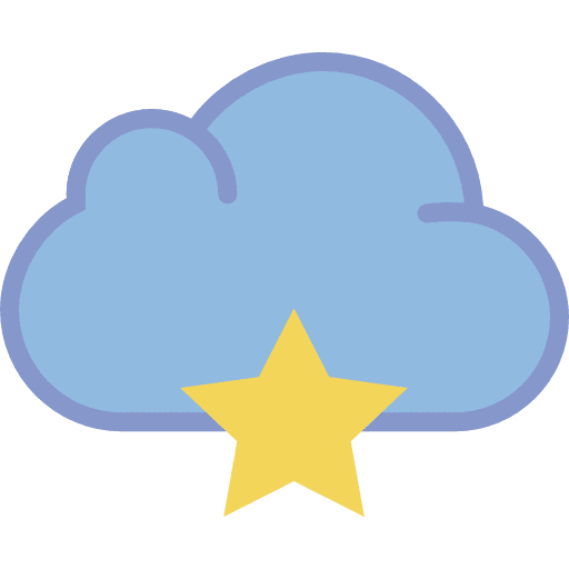 Cloud computing multimedia option cloud computing data icon