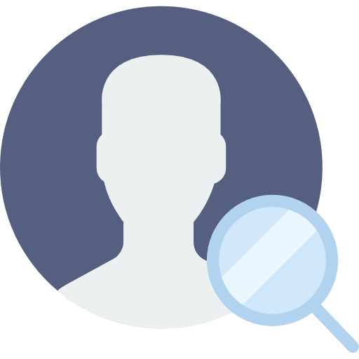 User interface social network user icon