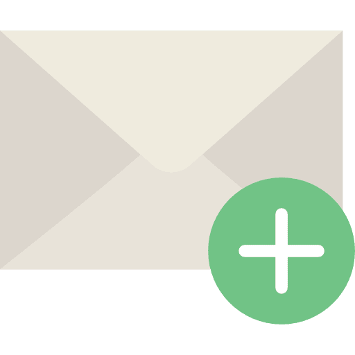 Envelope email message note icon
