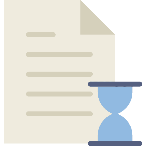 File archive interface document icon
