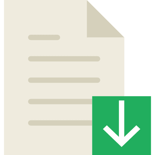 File direct download portable document format archive icon